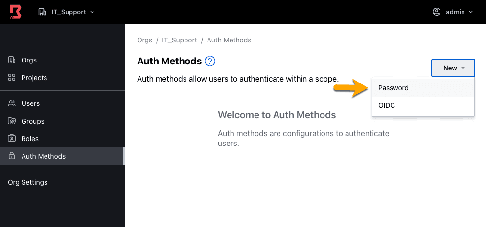 Auth Method